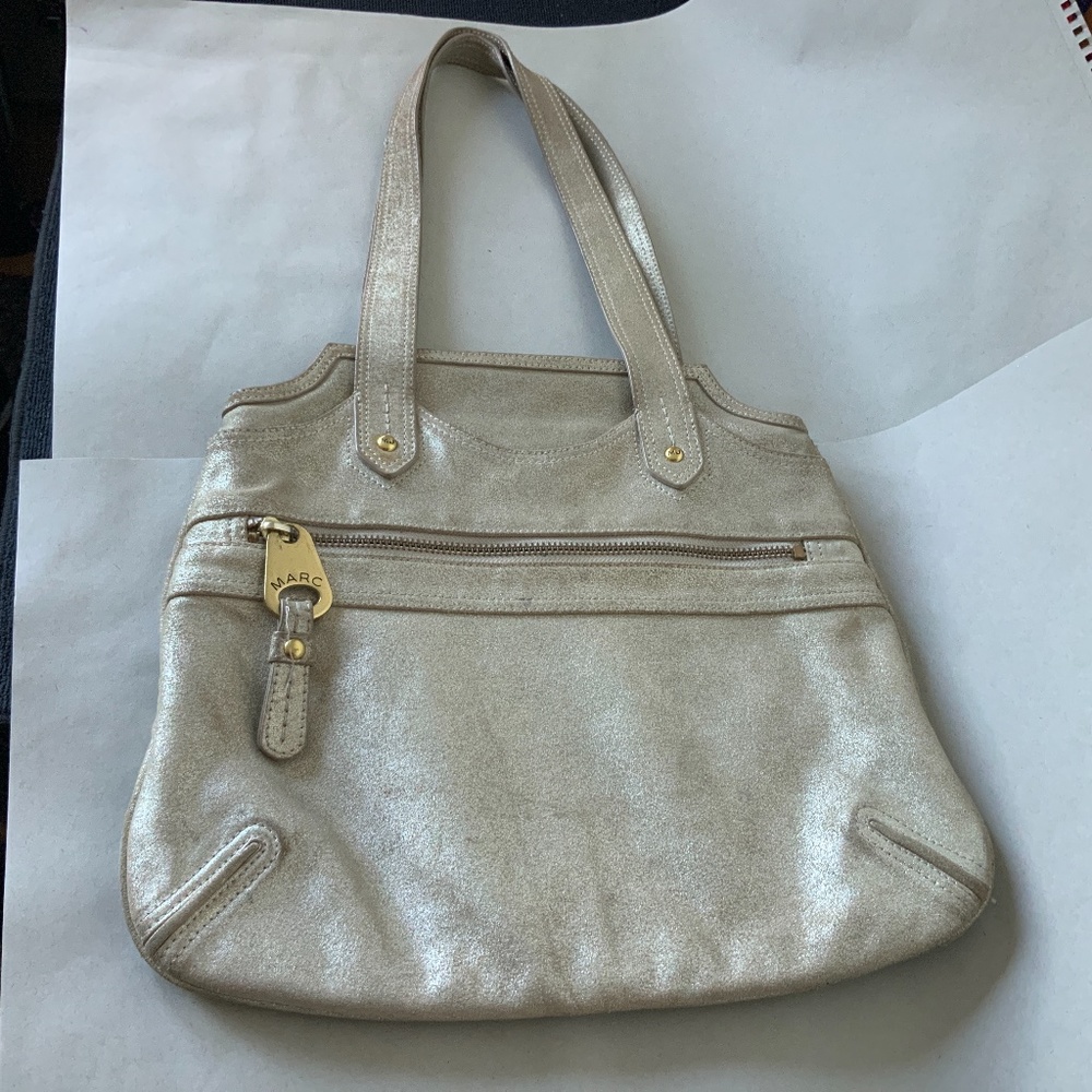 Marc Jacobs Silver Shoulder Leather bag